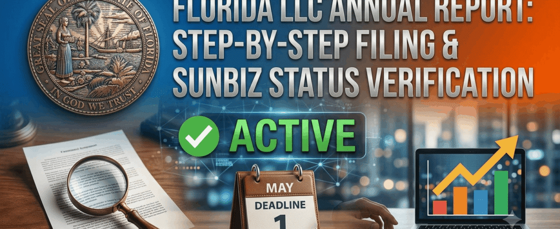 How to Verify Your Sunbiz Status: Step-by-Step Florida LLC Annual Report Filing