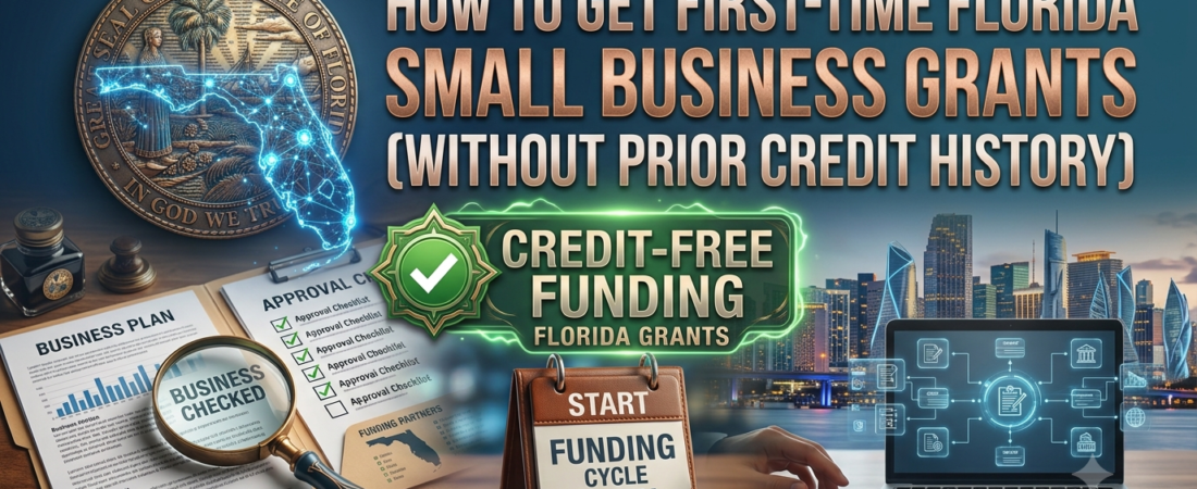 How to Get First-Time Small Business Grants in Florida (Without Prior Credit History)